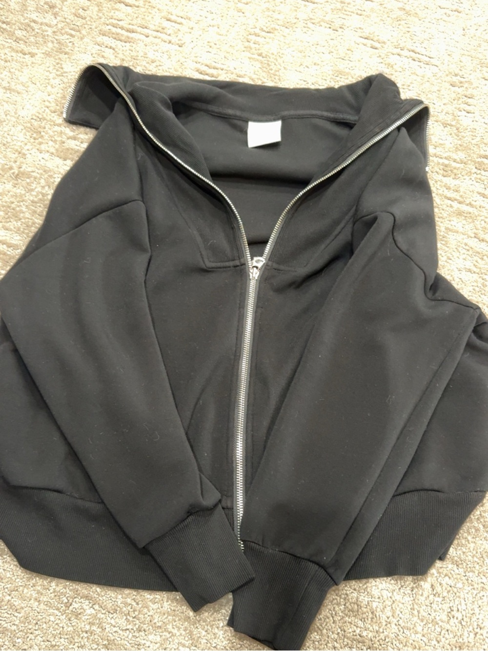 Varley Halley zip through sweat